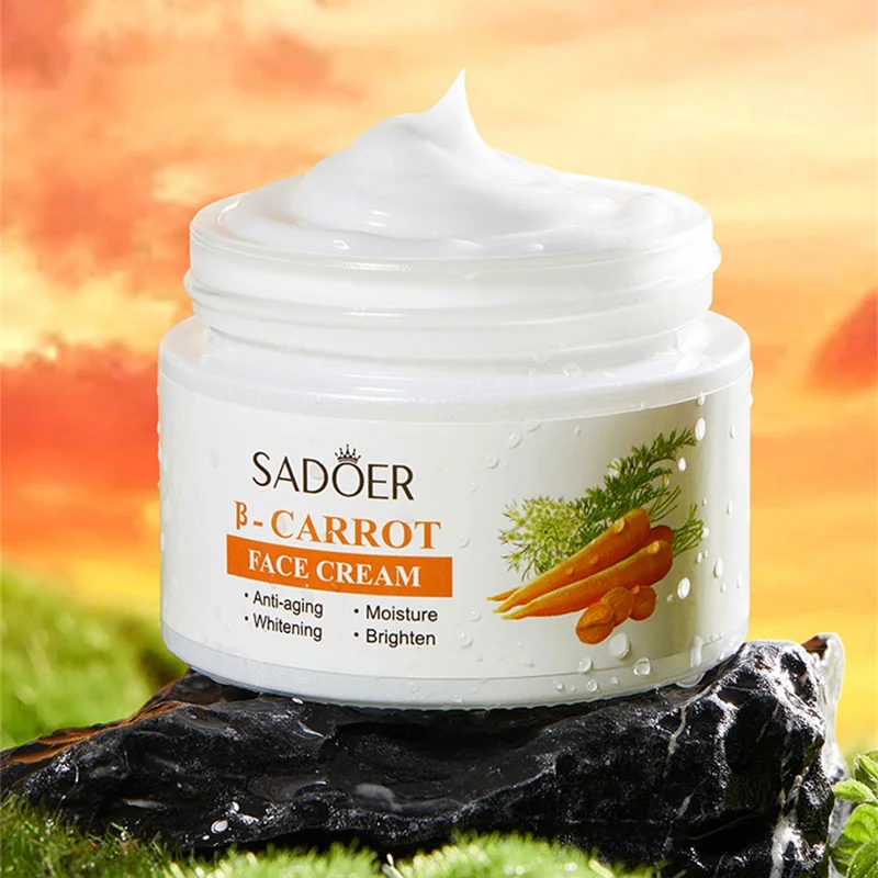 کرم صورت هویج مرطوب کننده و آبرسان Sadoer