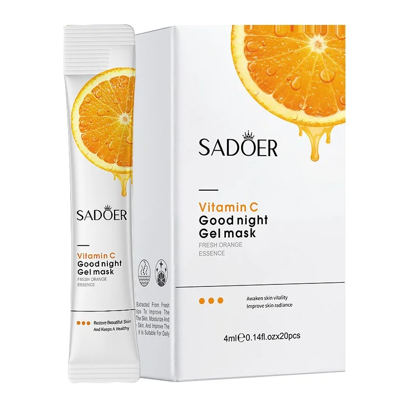 ماسک خواب ساشه ای ویتامین سی برند Sadoer