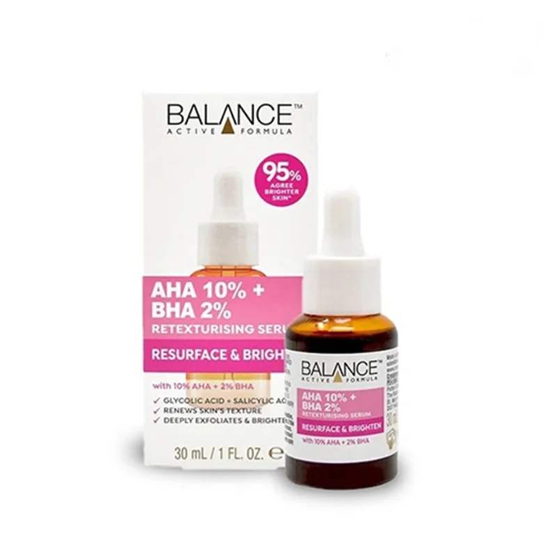 سرم پیلینگ روشن کننده و ضدلک AHA و BHA بالانس Balance